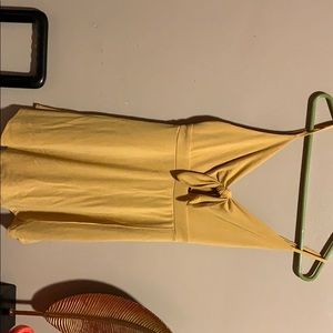 Yellow mustard summer romper